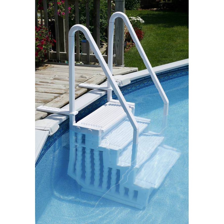 In Pool Step with 2 Handrails